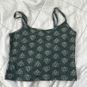 Pacsun green tank top, size S